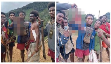 Κανίβαλοι στη Νέα Γουινέα βγάζουν φωτογραφίες γλείφοντας… κομμένα μέλη – «Αυτό είναι το φαγητό μας» (φώτο)