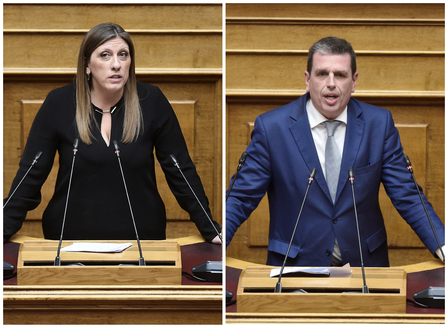 Σφοδρή «σύγκρουση» μεταξύ Ζ.Κωνσταντοπούλου-Δ.Καιρίδη στη Βουλή: Έκπληκτος ο πρέσβης της Πολωνίας