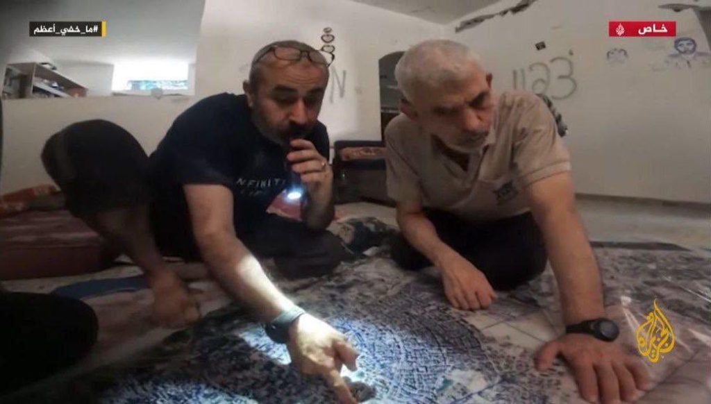 Βίντεο δείχνει τον πρώην ηγέτη της Χαμάς  Γιαχία Σινουάρ να τριγυρνά στα ερείπια της Γάζα ημέρες πριν σκοτωθεί