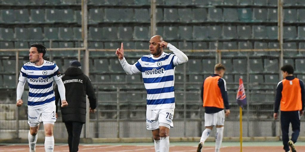 Βόλος- Ατρόμητος 0-1: «Διπλό» στο Πανθεσσαλικό