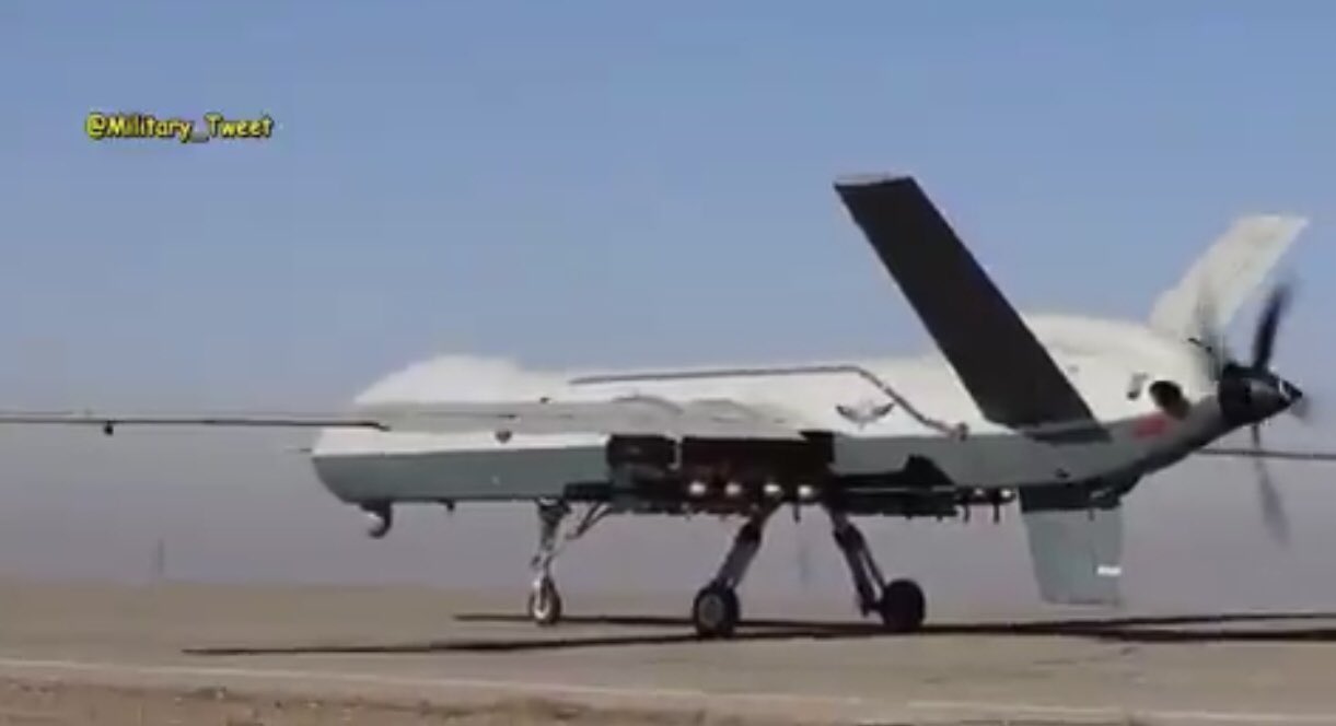 «Shaded-149»: Το τεράστιων διαστάσεων UAV drone του Ιράν εν ώρα «επιχείρησης» (βίντεο)