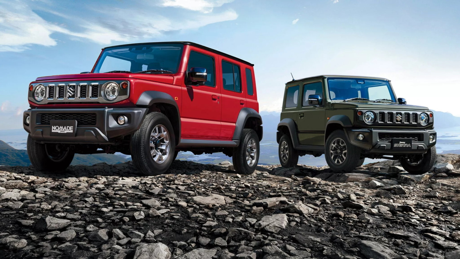 Το 5θυρο Suzuki Jimny της Ιαπωνίας λέγεται Nomade