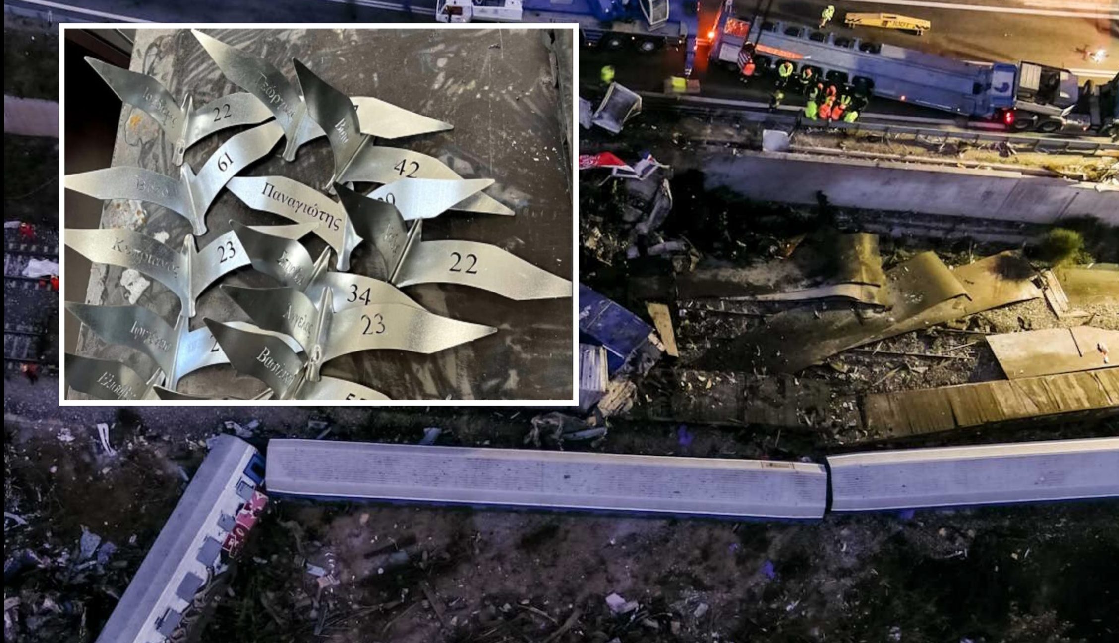 Στη Θεσσαλονίκη θα τοποθετηθεί το «δέντρο της μνήμης» για τα θύματα των Τεμπών