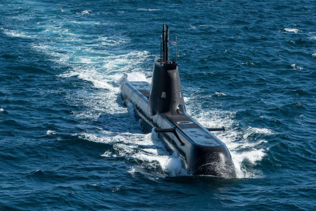Η Ελλάδα σκοπεύει να αγοράσει 2 έως 4 νέα υποβρύχια για να ανταγωνιστεί την τουρκική εξοπλιστική κούρσα