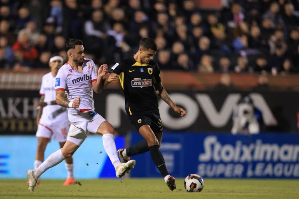 AEK – Πανσερραϊκός 5-0: Σαρωτική η «Ένωση» διέλυσε την ομάδα των Σερρών και μείωσε τη διαφορά από τον Ολυμπιακό