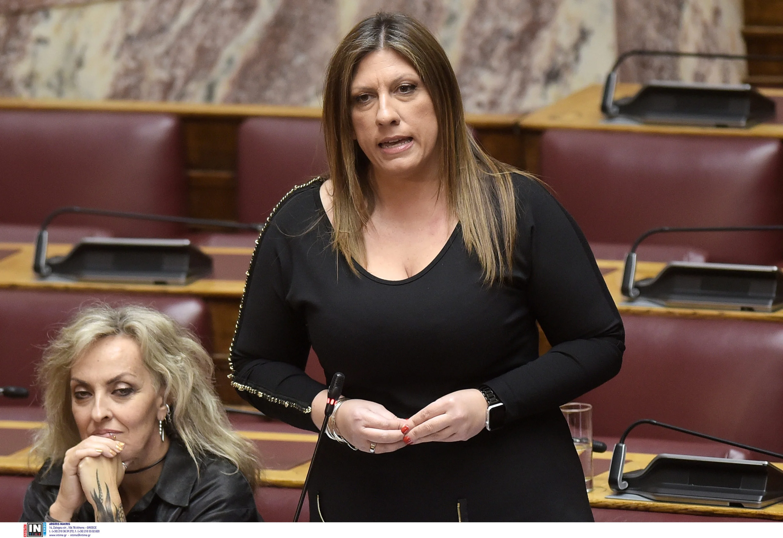 Ζ.Κωνσταντοπούλου: «Αργόμισθη και βουλευτής του καναπέ η Λ.Κανέλλη»