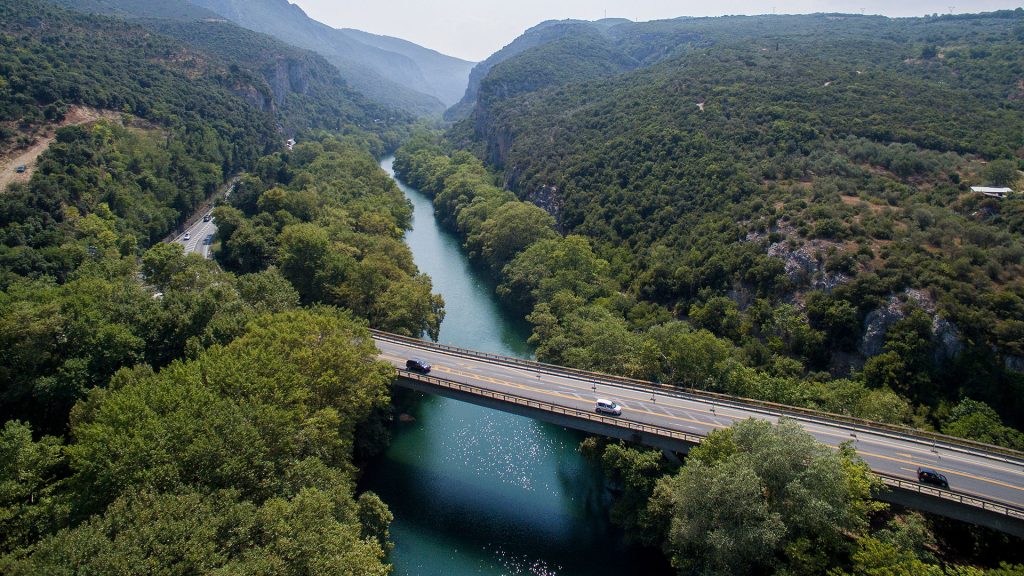 Κλειστός ο δρόμος στην Κοιλάδα των Τεμπών λόγω τεχνικών εργασιών