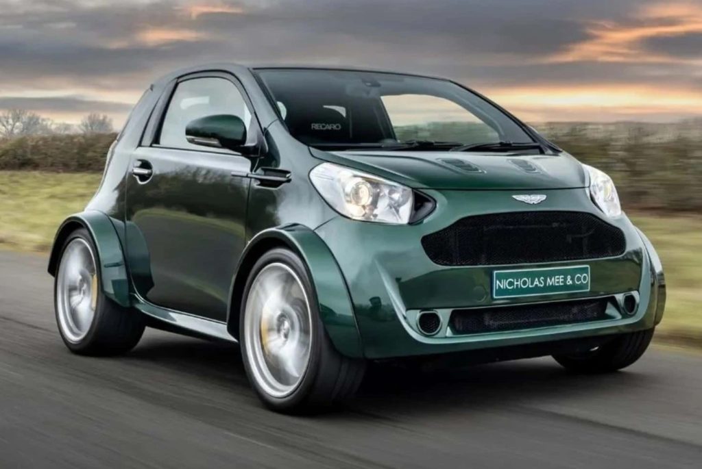 Aston Martin Cygnet: Πωλείται το μοναδικό με V8 από Vantage