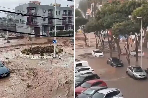 Σφοδρή κακοκαιρία «χτυπά» τις Κανάριες Νήσους: Βίντεο από τα ορμητικά νερά που σαρώνουν τα πάντα