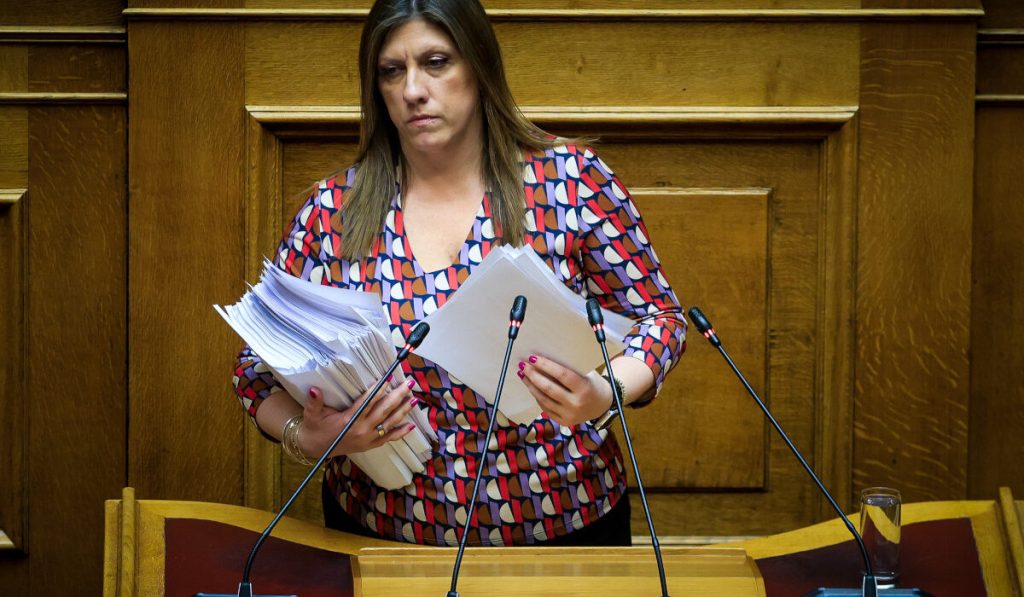 Ζ.Κωνσταντοπούλου: «Θέλατε να μετατρέψετε την τραγωδία σε ευκαιρία – Υπάρχουν 57 λόγοι για να παραιτηθείτε»