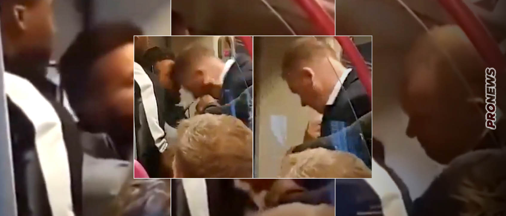 Bίντεο: Παράνομος μετανάστης «πουλάει μαγκιές» σε Βρετανό μέχρι που δέχεται κουτουλιά και «σβήνουν τα φώτα»!