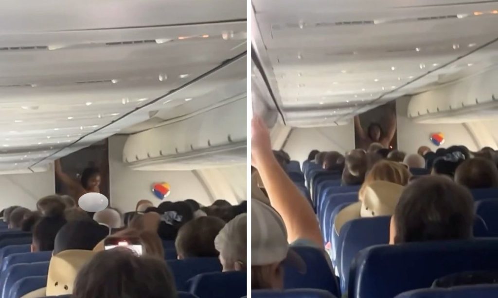 ΗΠΑ: Γυναίκα κατά τη διάρκεια πτήσης… γδύθηκε και έκανε «πασαρέλα» στον διάδρομο του αεροσκάφους! (βίντεο)