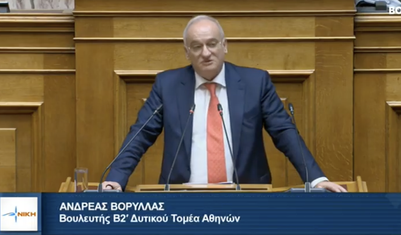 Ανδρέας Βορύλλας για πρόταση δυσπιστίας κατά της κυβέρνησης: «Προσφυγή στη λαϊκή ετυμηγορία»
