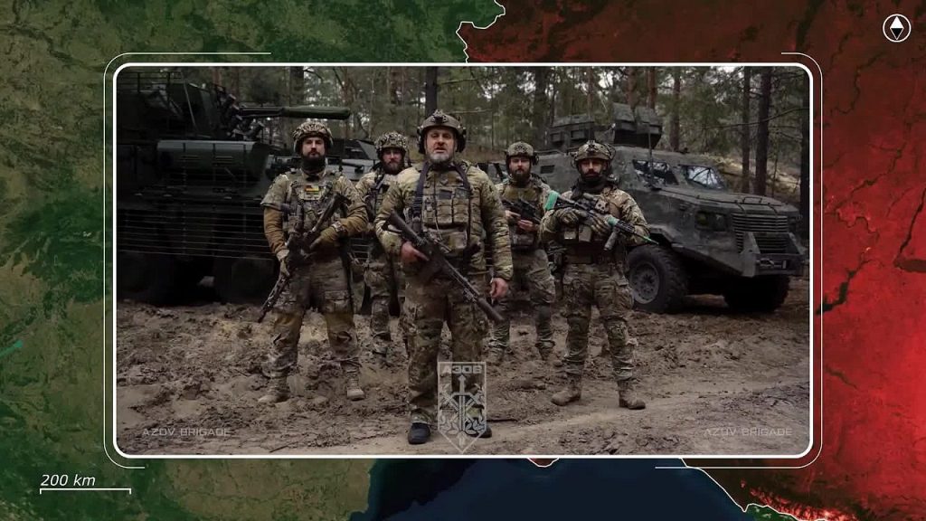 Καρέ καρέ η επιχείρηση εξολόθρευσης Ουκρανών στρατιωτών του τάγματος Αζόφ κοντά στο Λουχάνσκ (βίντεο)