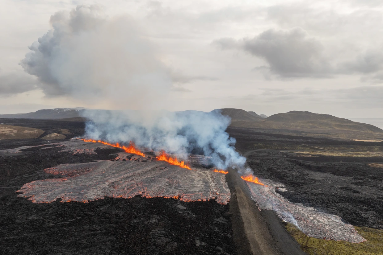 Σεισμός 5,6 Ρίχτερ έπληξε την Ισλανδία λίγες ώρες μετά την έκρηξη ηφαιστείου