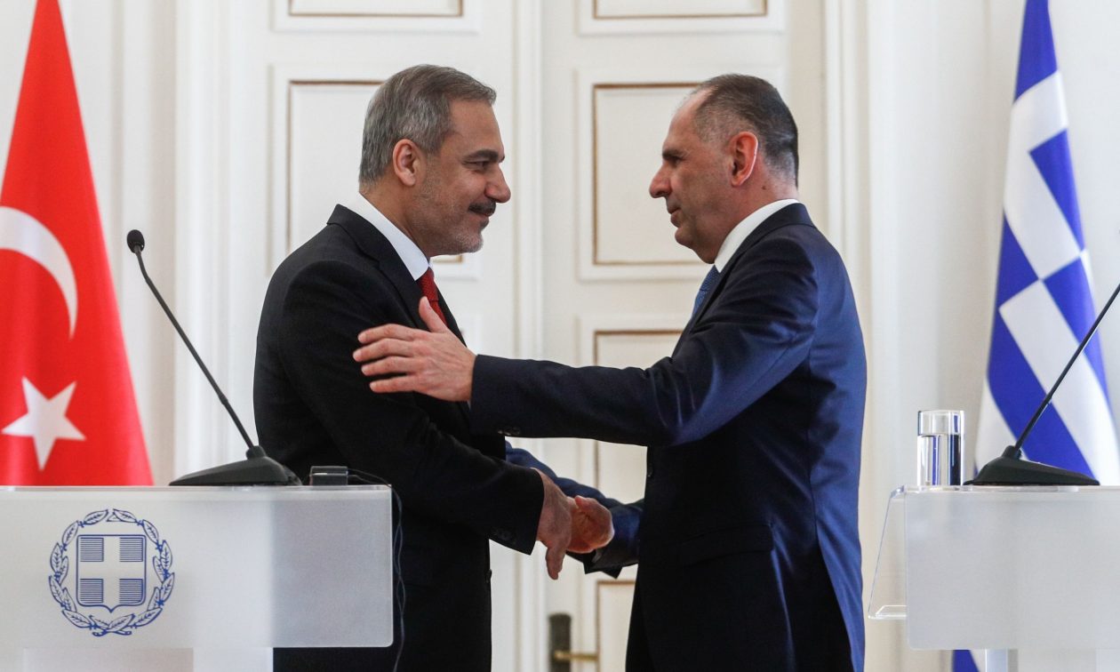 Με τον Χ.Φιντάν συναντήθηκε ο Γ.Γεραπετρίτης: Τι συζήτησαν