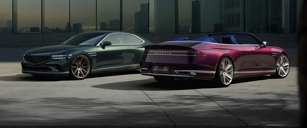 Τα Genesis X Gran Coupé και X Gran Convertible εντυπωσιάζουν