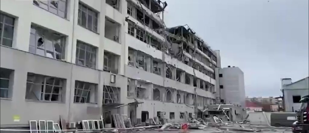 Κίεβο: Η Ρωσία ισοπέδωσε την «ουκρανική ΕΡΤ» που μετέδιδε τις ειδήσεις στο εξωτερικό (βίντεο)