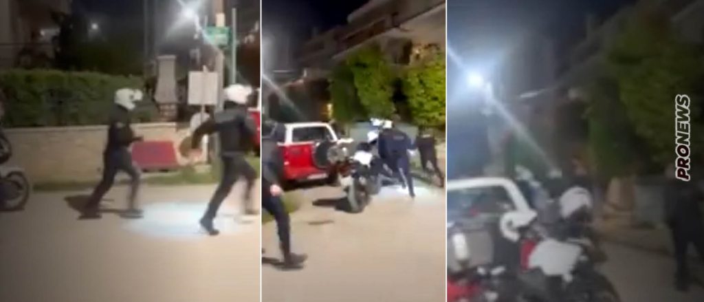 Γέρακας: Βίντεο από την επεισοδιακή καταδίωξη διαρρηκτών – Αστυνομικοί άνοιξαν πυρ
