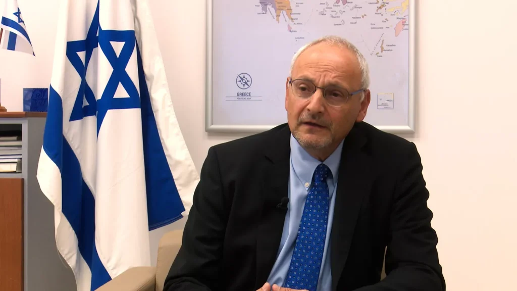 Ισραηλινός πρεσβευτής στην Αθήνα: «Το Ισραήλ έχει μία ισχυρή στρατηγική εταιρική σχέση με την Ελλάδα»