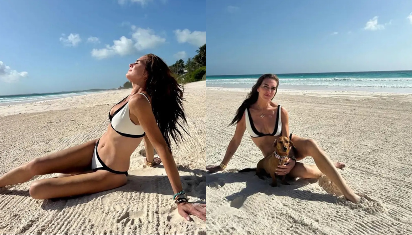 Μπρουκ Σίλντς: Ποζάρει με μαγιό και απολαμβάνει τον ήλιο στις Μπαχάμες (φώτο)