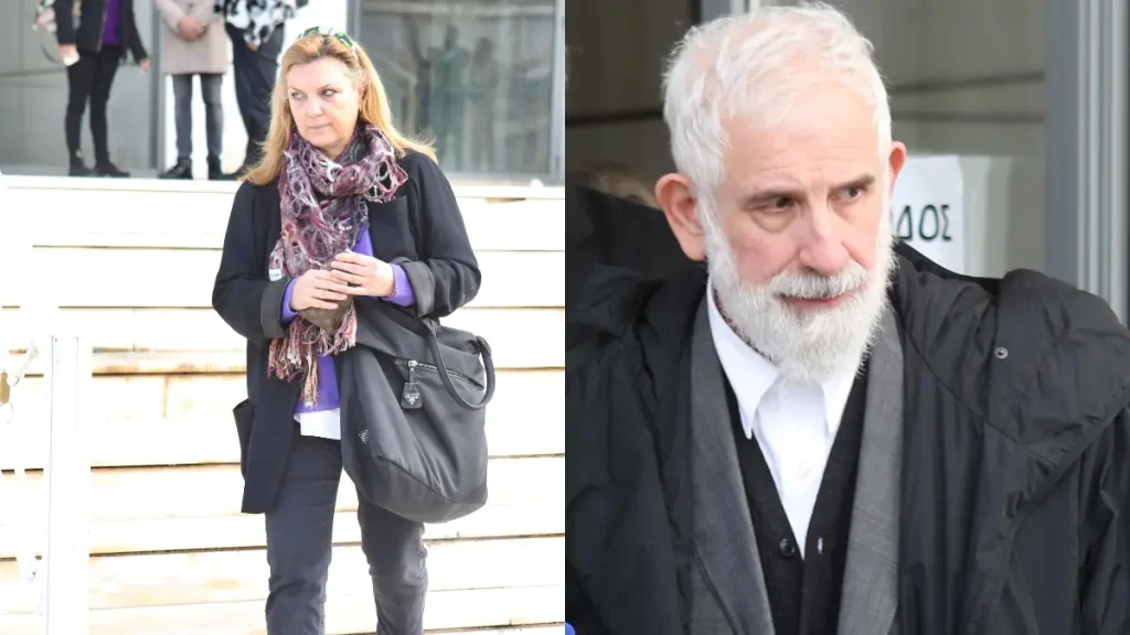 Ε.Νίνου στη δίκη του Π.Φιλιππίδη: «Ο σύζυγός μου λέει ότι οι καταγγελίες είναι ψευδείς και εγώ τον πιστεύω»