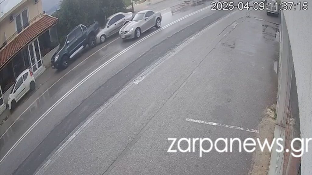 Χανιά: Οδηγός προκάλεσε τροχαίο, έκανε αναστροφή κι έφυγε… ανενόχλητος – Δείτε βίντεο