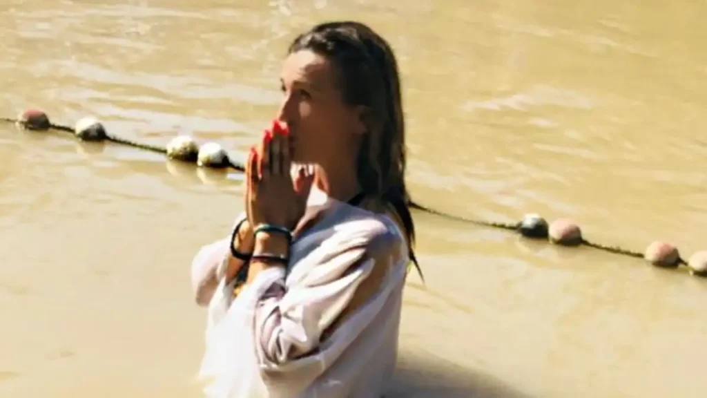 Πηγή Δεβετζή για  τη «βάπτισή» της στον Ιορδάνη ποταμό: «Ήταν μια αξέχαστη εμπειρία που σίγουρα θέλω να ξαναζήσω»