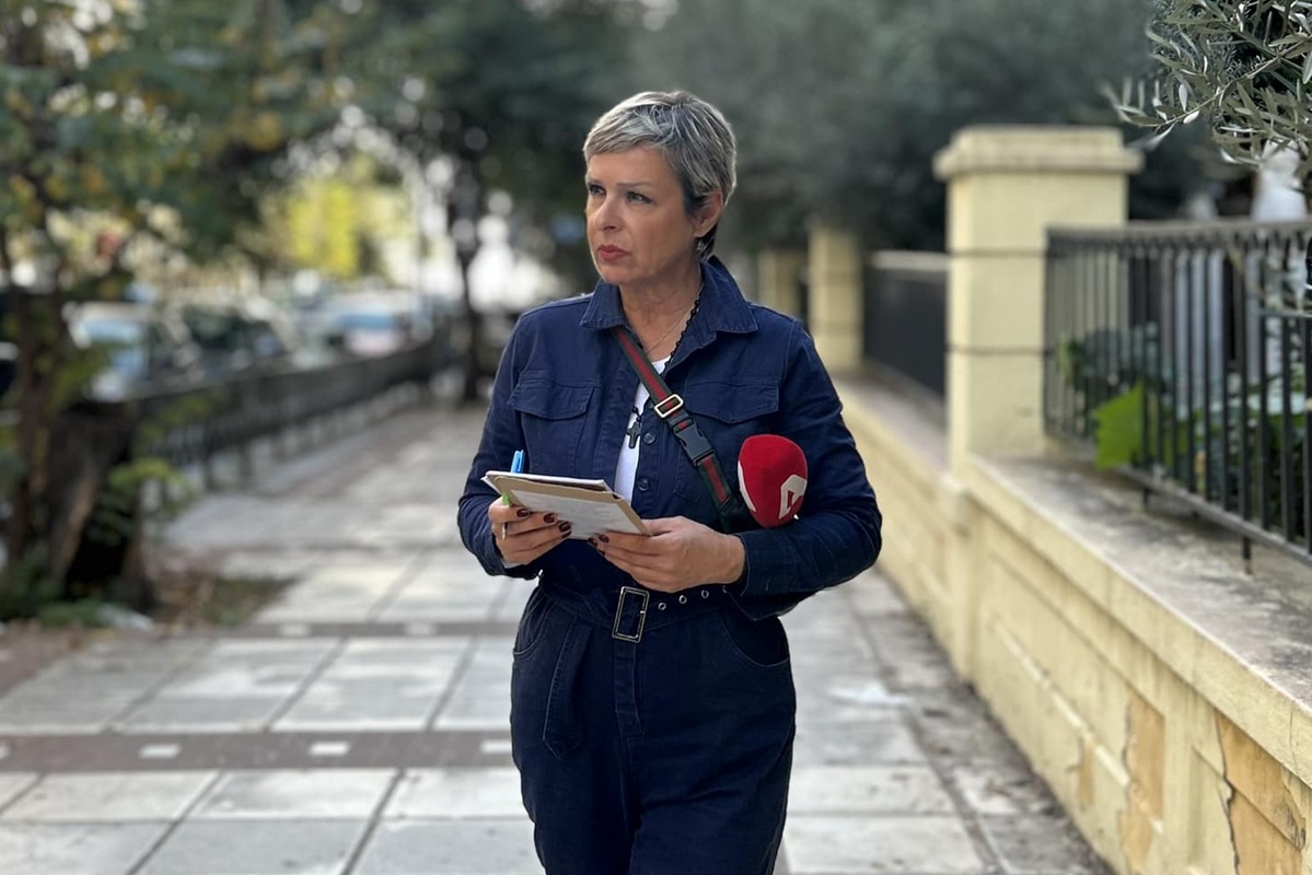 Σούζυ Καζαντζίδου: Συγγενείς και φίλοι είπαν το τελευταίο αντίο στην εκλιπούσα δημοσιογράφο