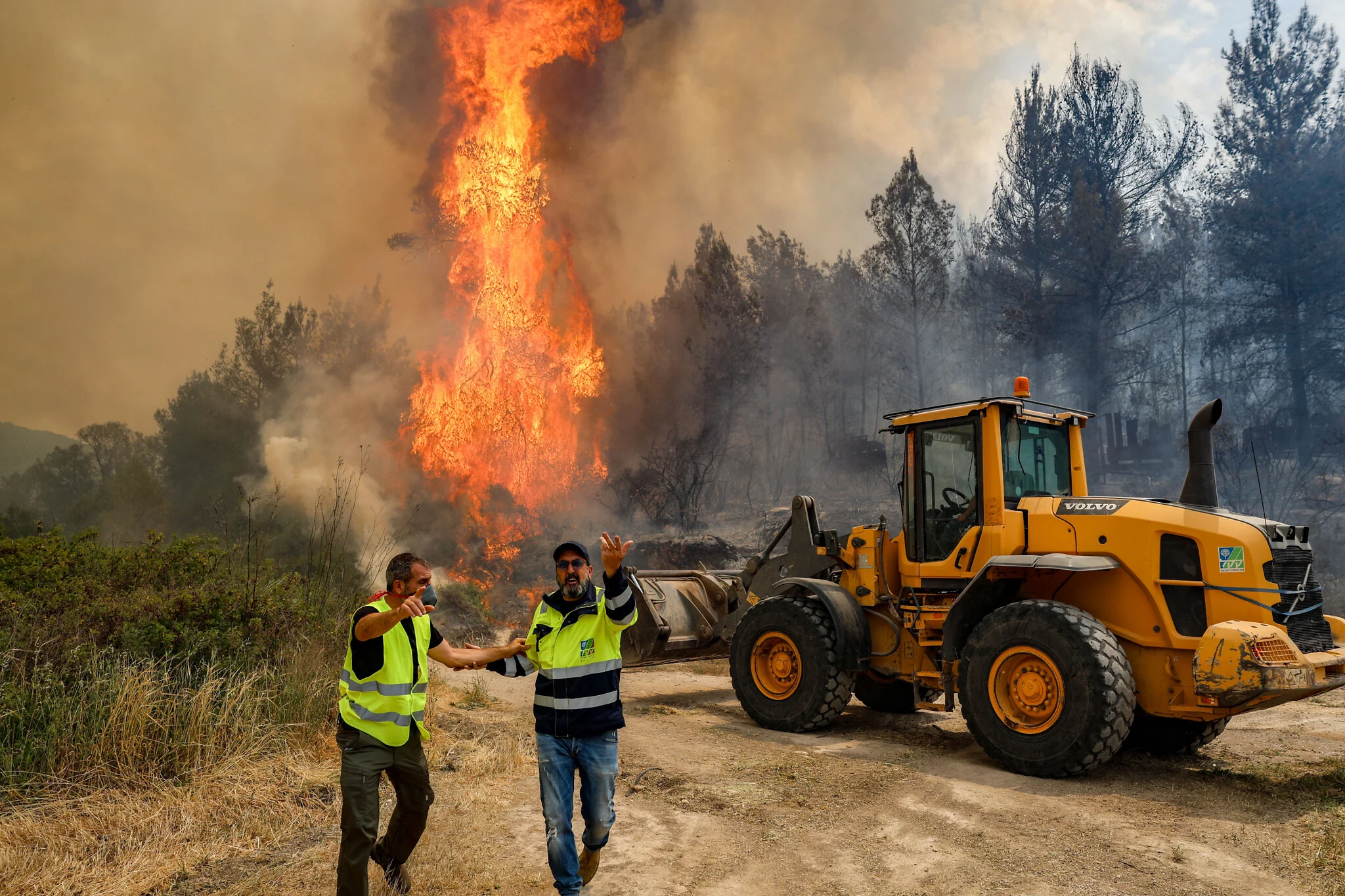 Ανεξέλεγκτες φωτιές στο Ισραήλ: Οι Αρχές κινητοποίησαν την Σιν Μπετ να βρουν ποιοι τις έβαλαν – Δείτε βίντεο