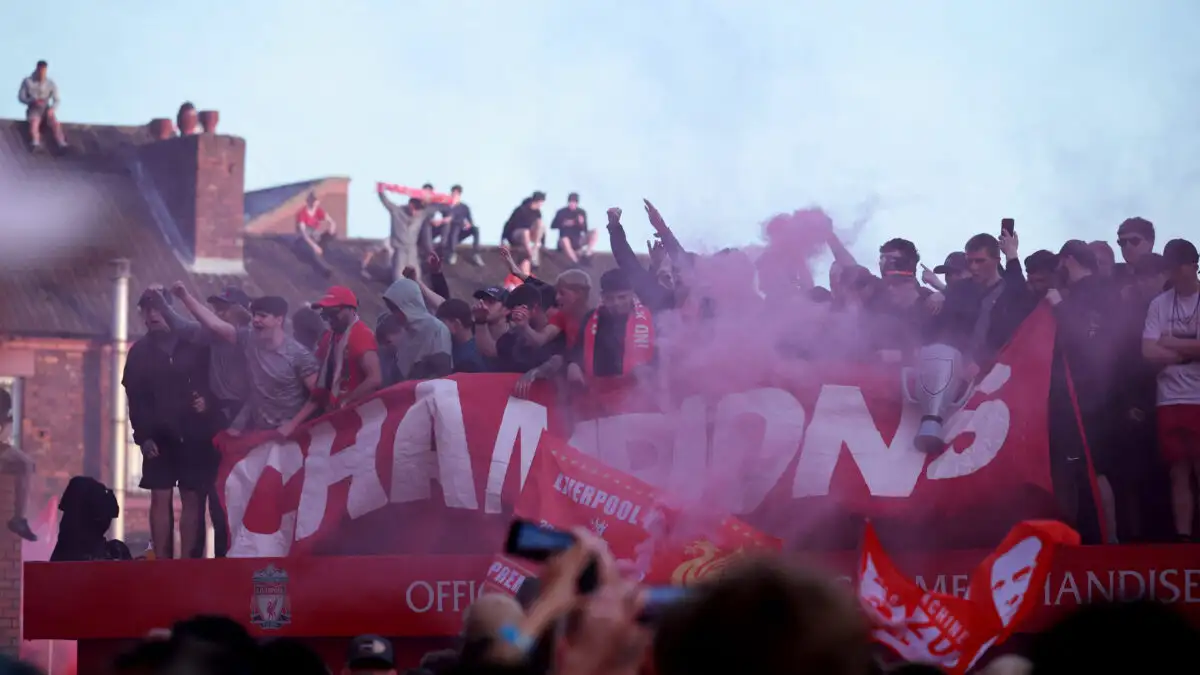 Oι οπαδοί της Λίβερπουλ πανηγύρισαν και προκάλεσαν σεισμό 1,74 ρίχτερ για την κατάκτηση της Premier League