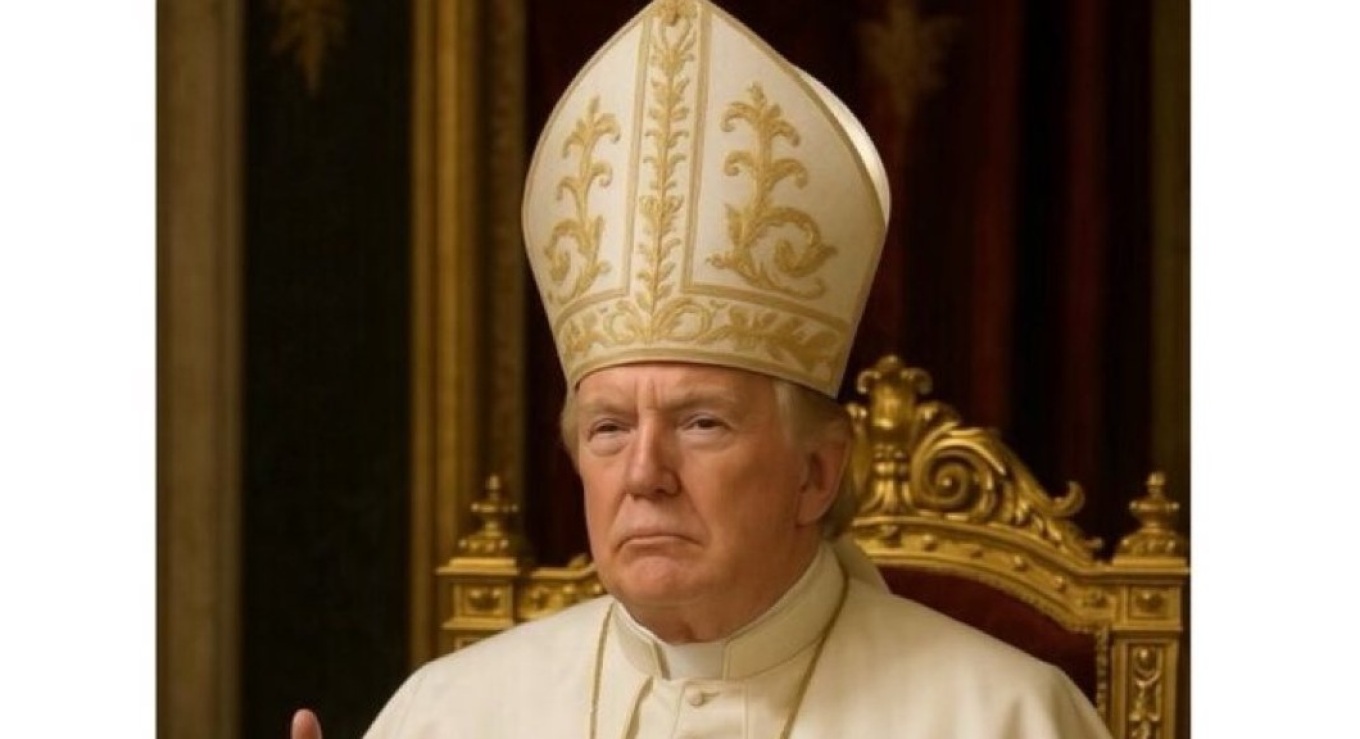 Η επική ανάρτηση του Ντόναλντ Τραμπ ως Πάπας – Ο Αμερικανός πρόεδρος έχει χιούμορ!