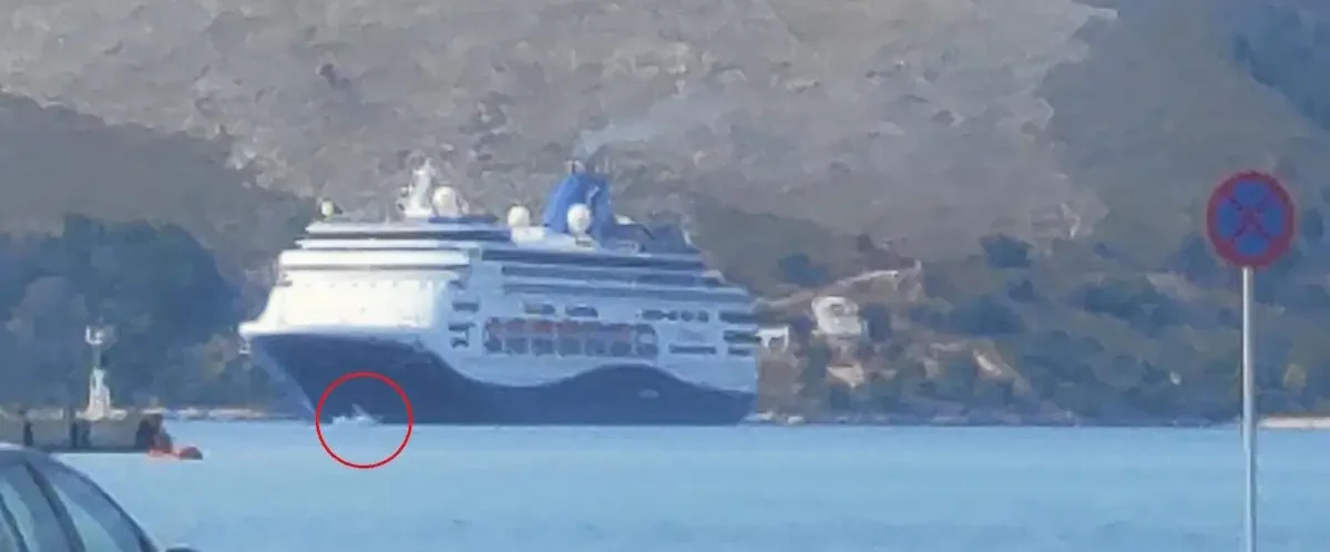 Κεφαλονιά: Κρουαζιερόπλοιο έκοψε υποθαλάσσιο καλώδιο και προκάλεσε διακοπή ρεύματος στο Αργοστόλι