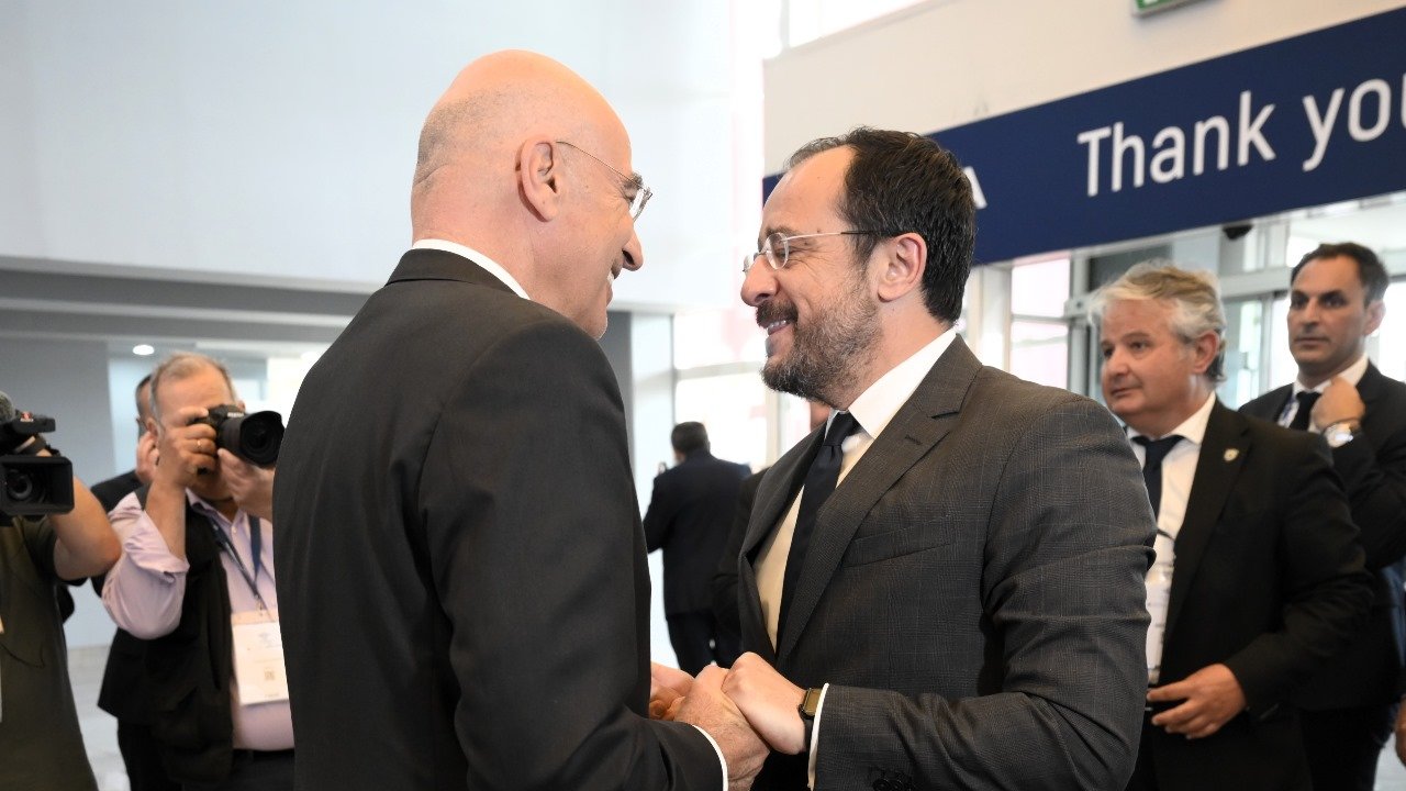 DEFEA 2025: Συνάντηση του υπουργού Εθνικής Άμυνας  Ν.Δένδια με τον Πρόεδρο της Κύπρου Ν.Χριστοδουλίδη