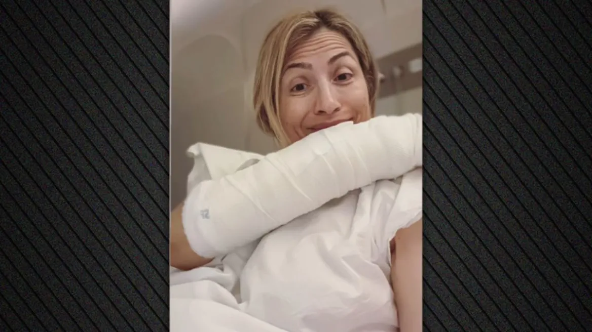 Μαρία Ηλιάκη: Δείτε τη φωτογραφία που δημοσίευσε μέσα από το νοσοκομείο 