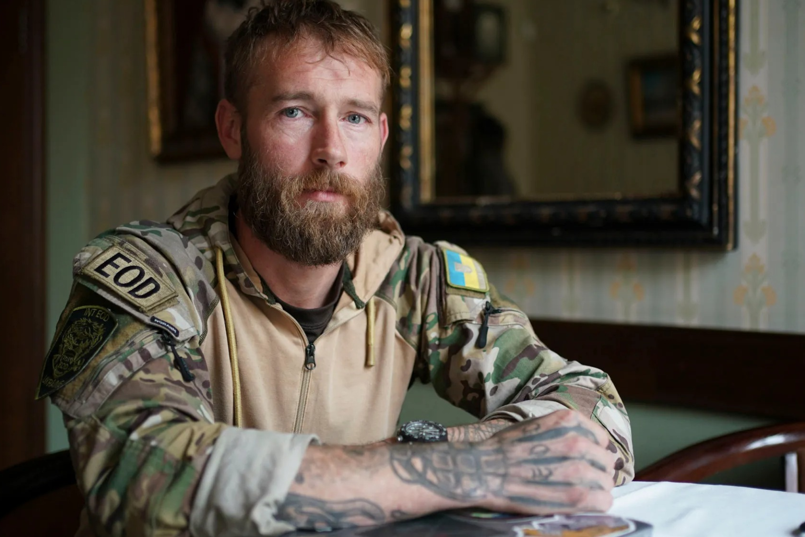 Κρις Γκάρετ: Ο Βρετανός «εξολοθρευτής» ναρκών εξοντώθηκε στο Χάρκοβο – Πολεμούσε με τους Ουκρανούς από το 2014