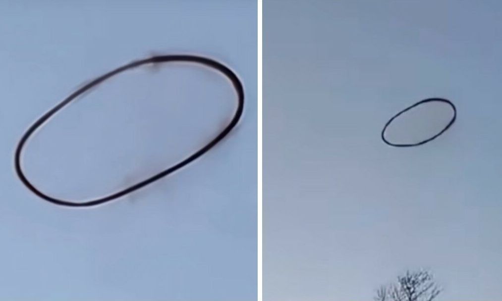 ΗΠΑ: Μυστήριο με μαύρο «δαχτυλίδι» που εμφανίστηκε ξαφνικά στον ουρανό του Κάνσας – Δείτε βίντεο