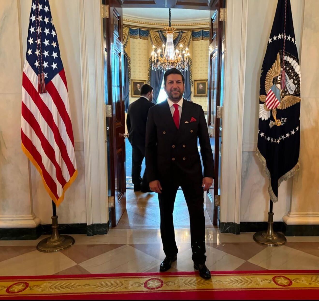 Ευχαριστήρια επιστολή Ν.Τραμπ στον πρόεδρο της Ε.Ο.Π. Χ.Μαριόλη για την παρουσία του στον Λευκό Οίκο