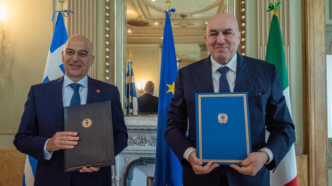 Συνάντηση Ν.Δένδια με τον Ιταλό ομόλογό του: Στο επίκεντρο η ενίσχυση της αμυντικής συνεργασίας Ελλάδας-Ιταλίας