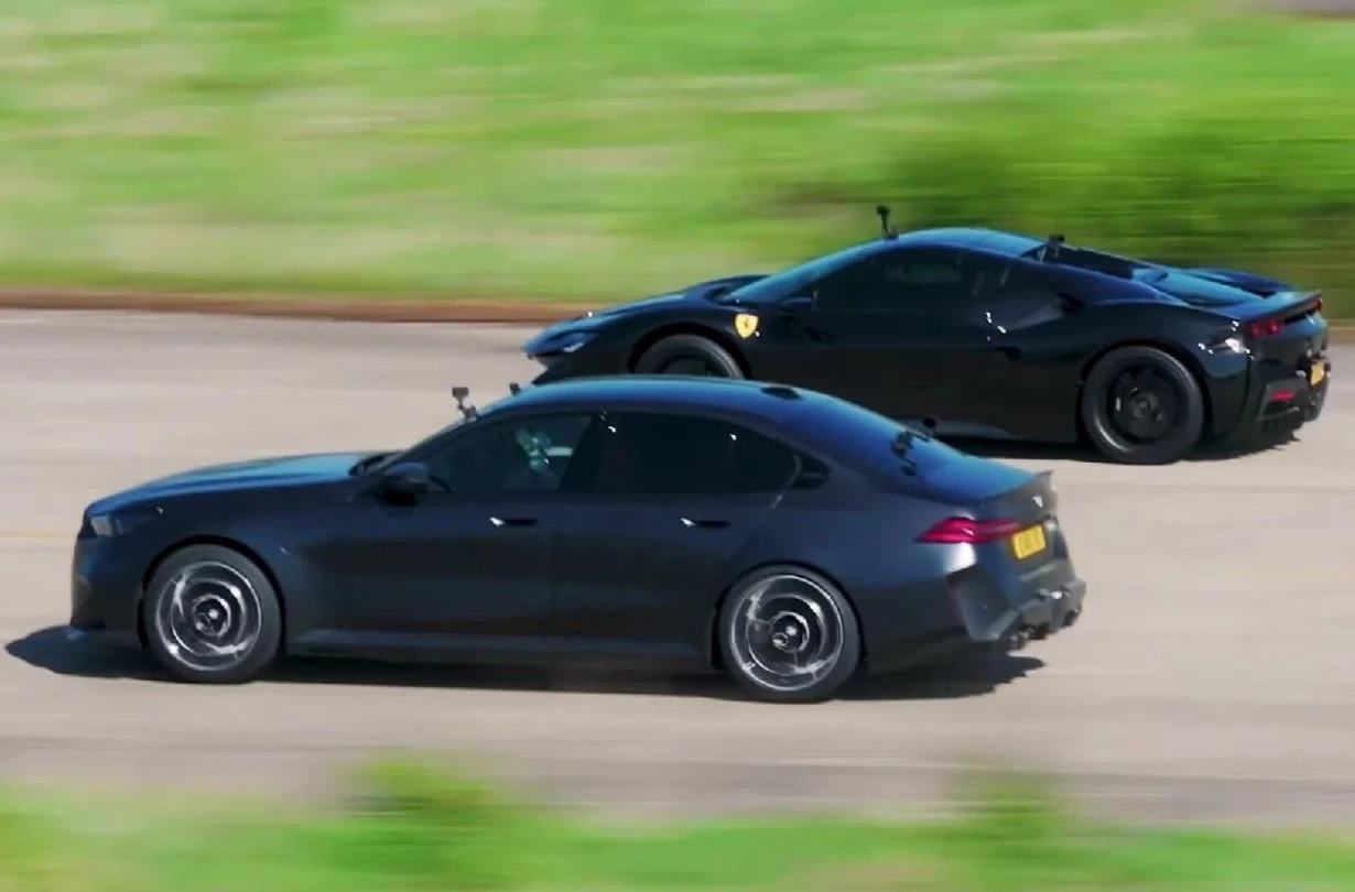 Βελτιωμένη BMW M5 1.000+ ίππων προκαλεί την SF90 (βίντεο)