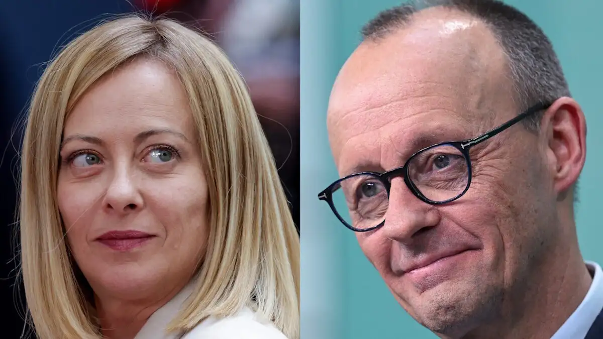 Με τον Φ.Μερτς συναντήθηκε η Τ.Μελόνι: Στο επίκεντρο των συζητήσεων η Ουκρανία