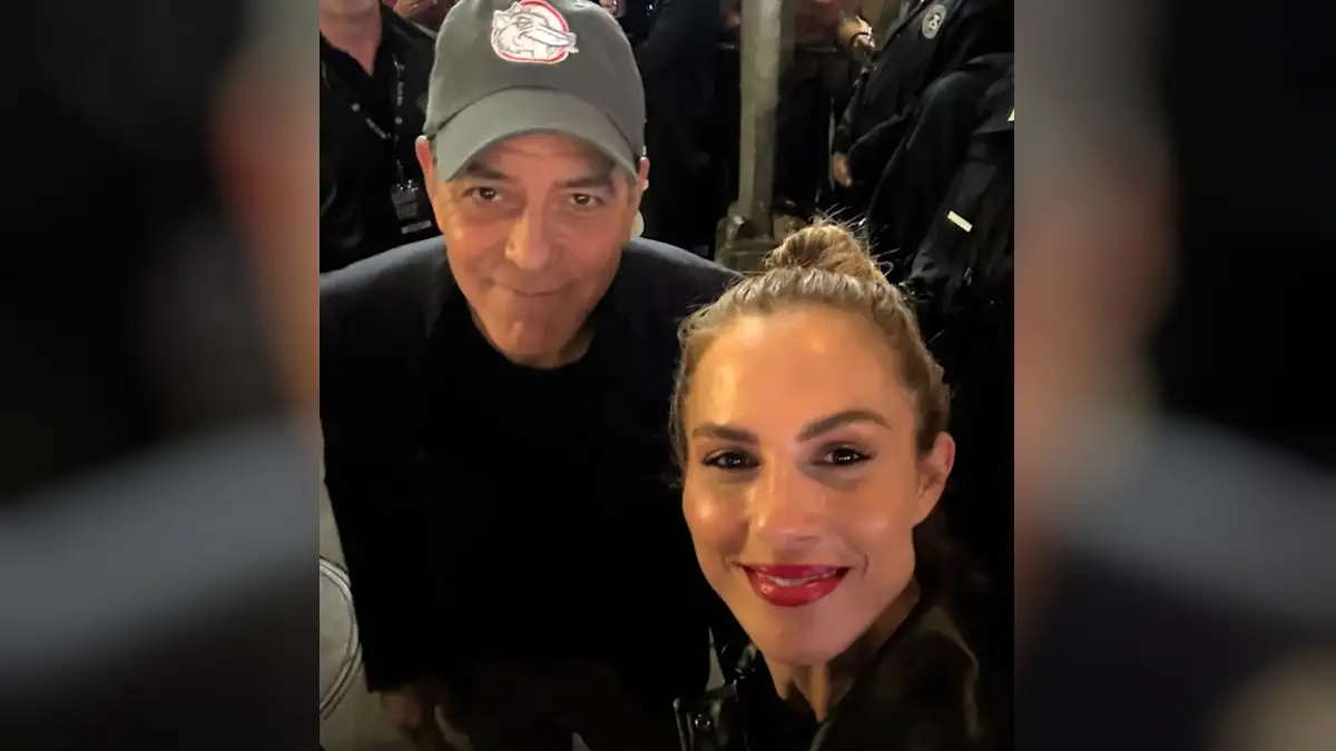 Ταξίδι στη Νέα Υόρκη για την Ντορέττα Παπαδημητρίου – Φωτογραφήθηκε με τον Τζορτζ Κλούνεϊ