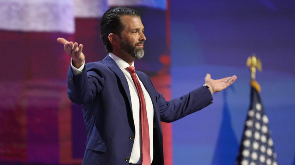 Ντόναλντ Τραμπ Τζούνιορ: «Ίσως στο μέλλον να θέσω υποψηφιότητα για την προεδρία των ΗΠΑ»