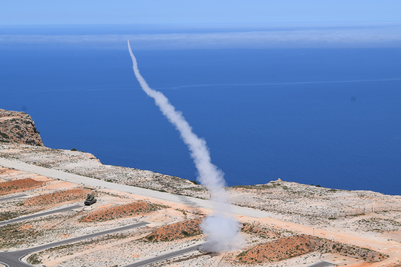 Πεδίο Βολής Κρήτης: Βολές αντιαεροπορικών συστημάτων ρωσικής κατασκευής OSA-AK  (βίντεο)