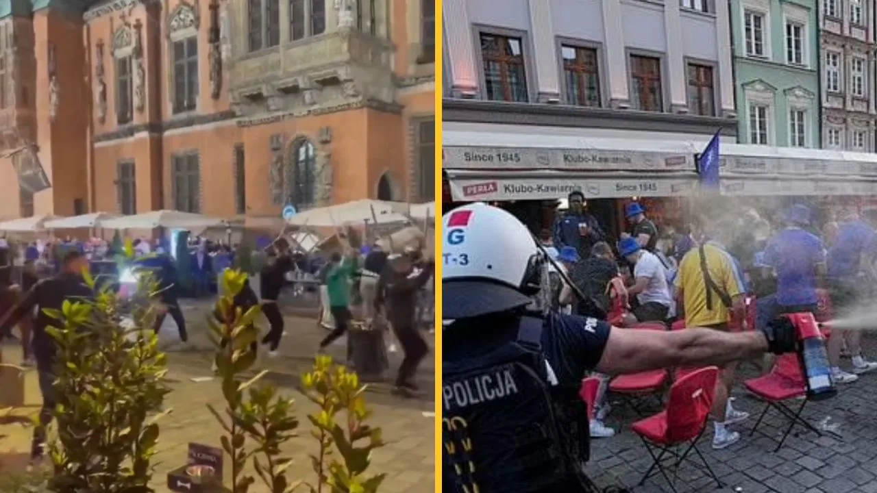 Ρεάλ Μπέτις – Τσέλσι: Άγριο ξύλο και «καρεκλοπόλεμος» μεταξύ των οπαδών των δύο ομάδων (βίντεο)