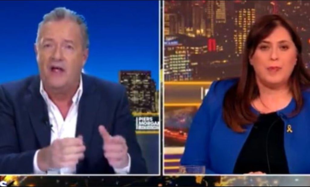 Μετωπική του Πιρς Μόργκαν με την πρέσβη του Ισραήλ: «Σκοτώνετε παιδιά – Το Ισραήλ δεν θέλει να πολεμά» (βίντεο)