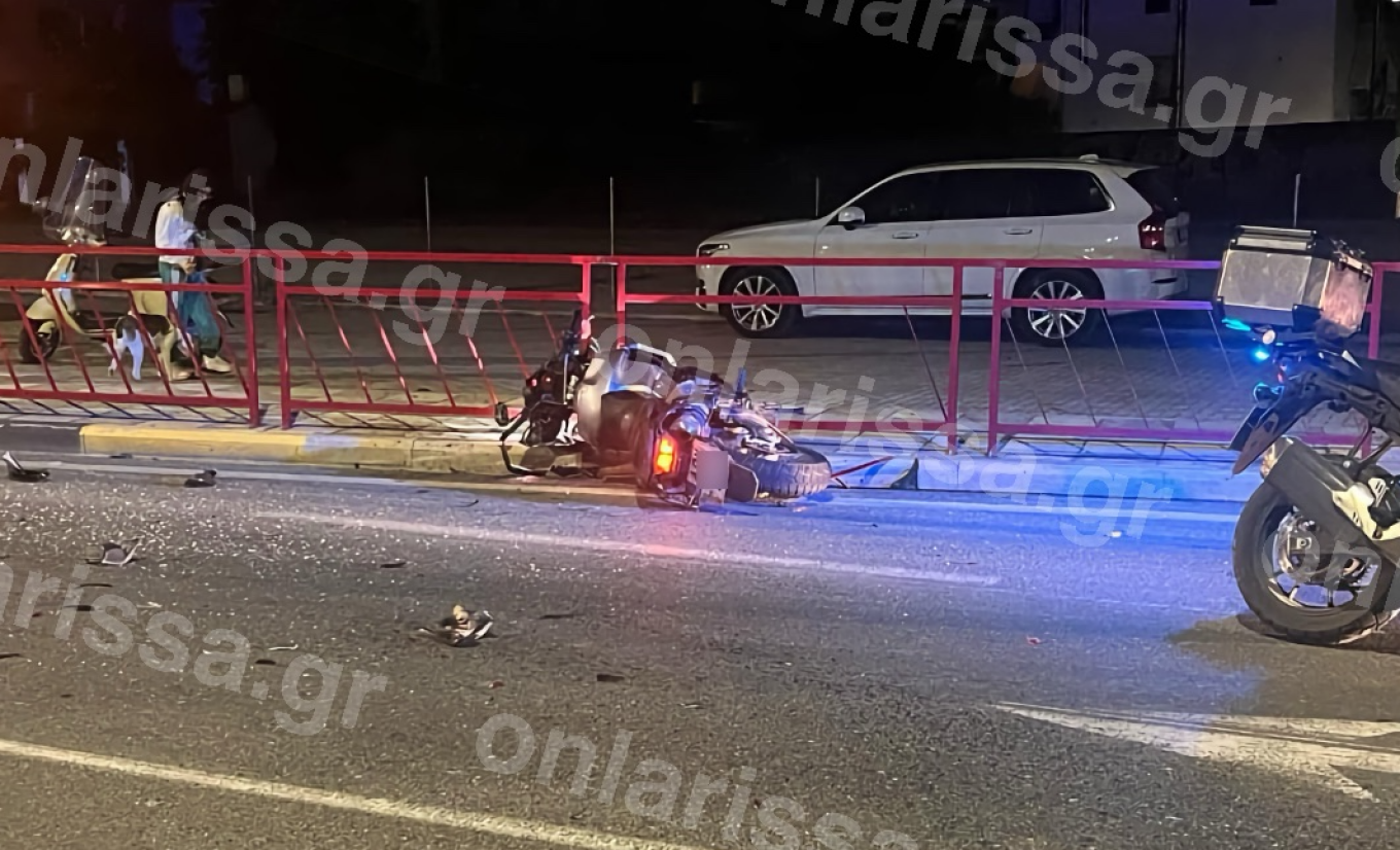 Τραγωδία στη Λάρισα: Νεκρή μια 52χρονη μετά από σφοδρό τροχαίο- Εκτοξεύτηκε από τη μηχανή