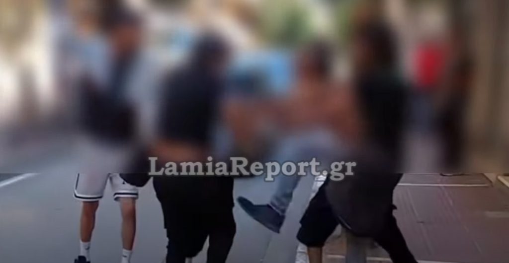 Βίαιο επεισόδιο ανάμεσα σε Ρομά στη Λαμία – Δείτε φωτογραφίες