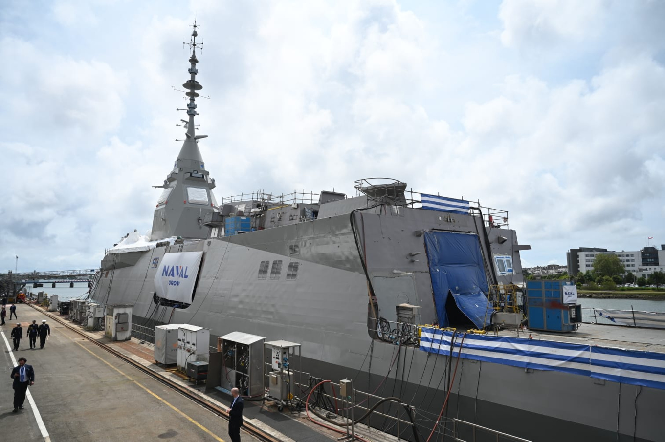 Το βίντεο της Naval Group με την καθέλκυση της φρεγάτας κλάσης FDI «Φορμίων» στη Λοριάν της Γαλλίας
