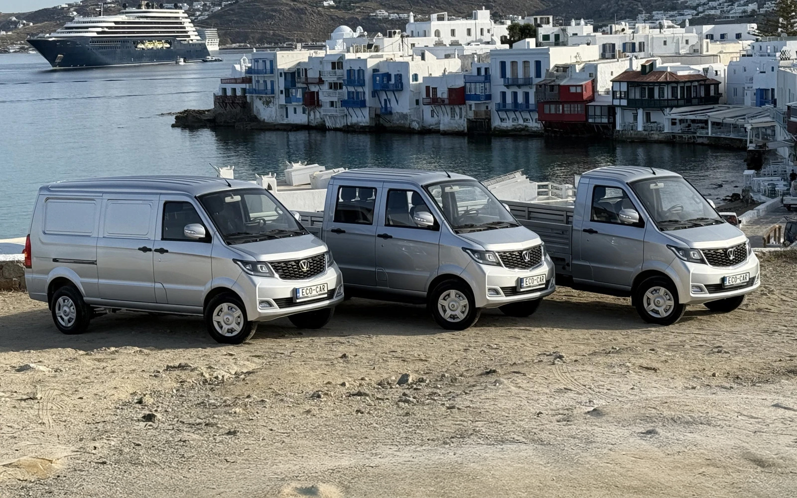 Η Ecocar παρουσίασε τη σειρά Victory σε Μύκονο και Σύρο